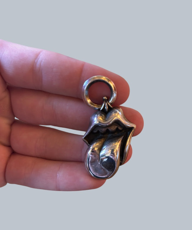 Chrome Hearts Lips & Tongue Pendant