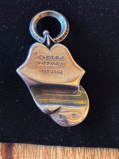Chrome Hearts Lips & Tongue Pendant